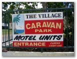 Millmerran Village Caravan Park - Millmerran: The Village Caravan Park welcome sign