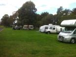 Big4 Blue Lake Holiday Park - Mount Gambier: Some of the few level sites. Suitable for larger vans and Mobile homes