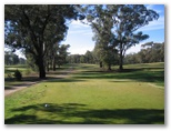 Neangar Park Golf Course - Bendigo: Fairway view Hole 2