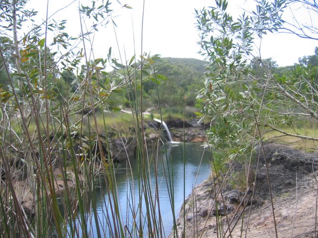 Nelson Bay Golf Course - Nelson Bay: Large water trap adjacent to Hole 23 fairway