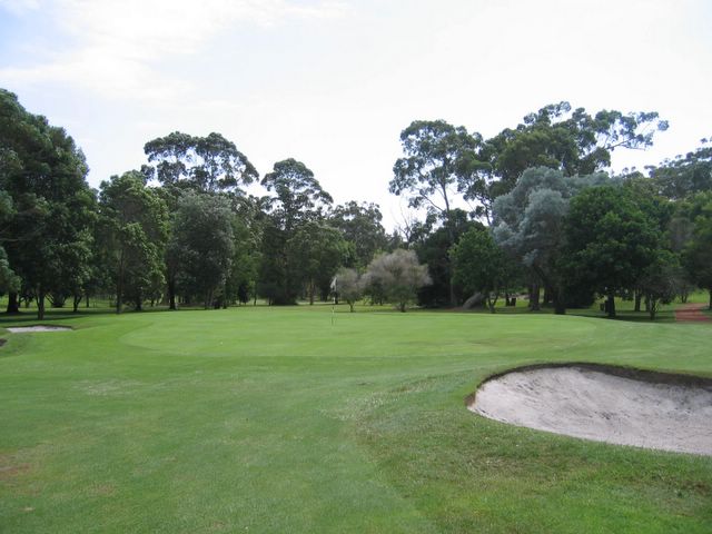 Nelson Bay Golf Course - Nelson Bay: Green on Hole 23