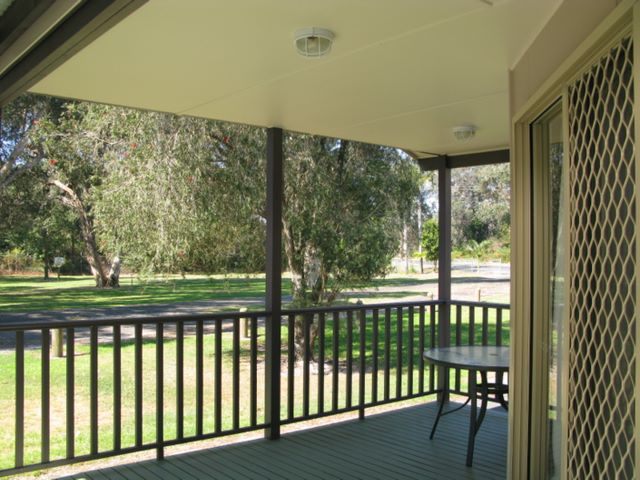 Beachfront Holiday Park - North Haven: Delightful view from cottage verandah