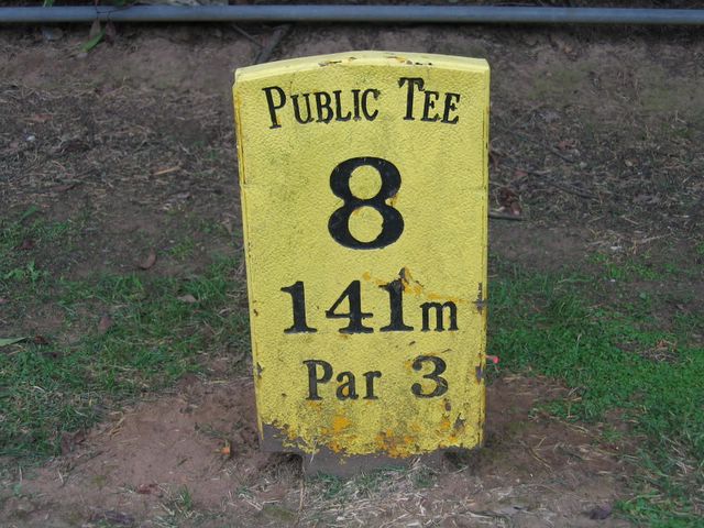 North Ryde Golf Course - North Ryde Sydney: Hole 8 - Par 3, 141 meters