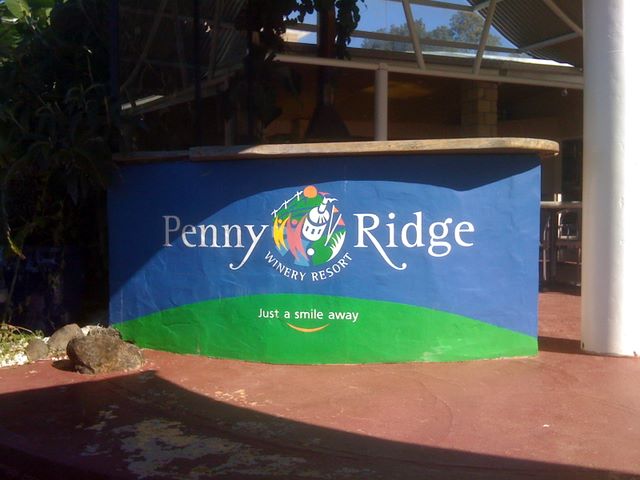 Penny Ridge Resort Golf Course - Carool: Penny Ridge Resort welcome sign