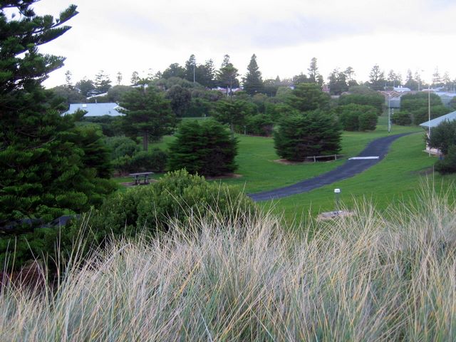 Southcombe by the Sea Caravan Park - Port Fairy: Park overview showing good paved roads