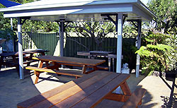Marina Holiday Park - Port Macquarie: BBQ area