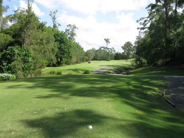 Robina Woods Golf Course - Robina: Fairway view on Hole 2.