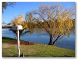 Riverside Caravan Park - Robinvale: Powered site with delightful river view
