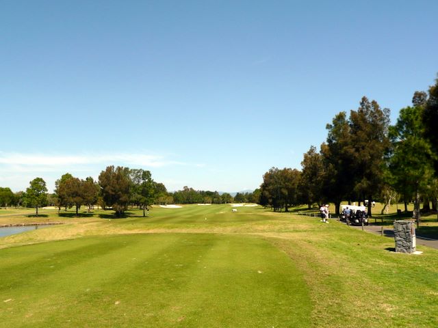 Royal Pines Golf Course - Benowa: Fairway view Hole 1