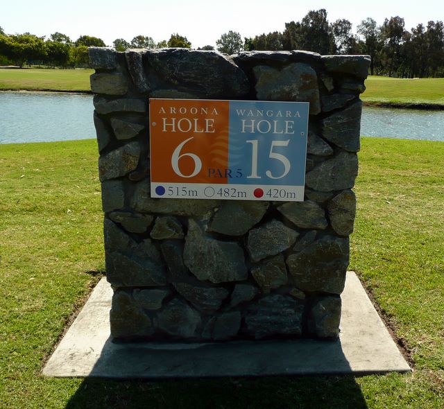 Royal Pines Golf Course - Benowa: Royal Pines Golf Course Hole 6 Par 5, 515 metres