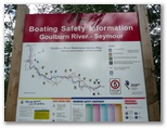 Goulburn River Tourist Park - Seymour: Boating Safety Information