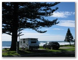 Shellharbour Beachside Tourist Park - Shellharbour: Powered sites for caravans with ocean views