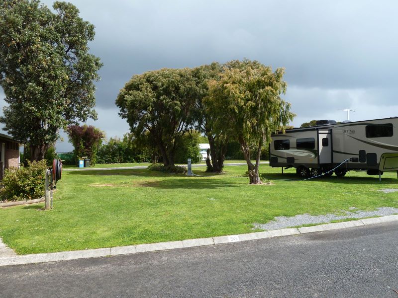 Stanley Cabin and Tourist Park - Stanley: Powered sites for caravans and motorhomes