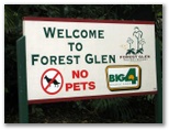 BIG4 Forest Glen Holiday Resort - Forest Glen: Forest Glen Holiday Resort welcome sign