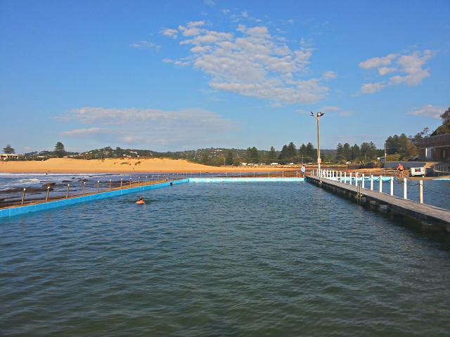 NRMA Sydney Lakeside Holiday Park - Narrabeen: Ocean baths across the road from the park