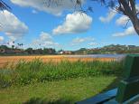 NRMA Sydney Lakeside Holiday Park - Narrabeen: Lots of places to sit and relax beside the lake