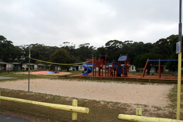 Lake Tabourie Tourist Park - Tabourie Lake: Playground for children.