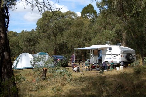 Paddy's River Dam Bago State Forest - Tumbarumba: Unpowered sites for caravans
