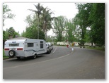 Riverglade Caravan Park  - Tumut: Plenty of room for checking in.