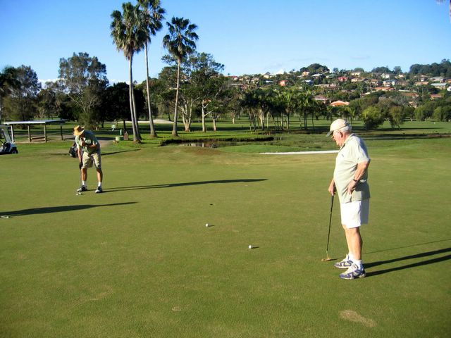 Twin Towns Golf Course - Banora Point: Green on Hole 7