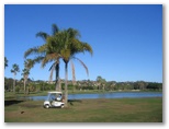 Twin Towns Golf Course - Banora Point: The course has delightful trees and lakes