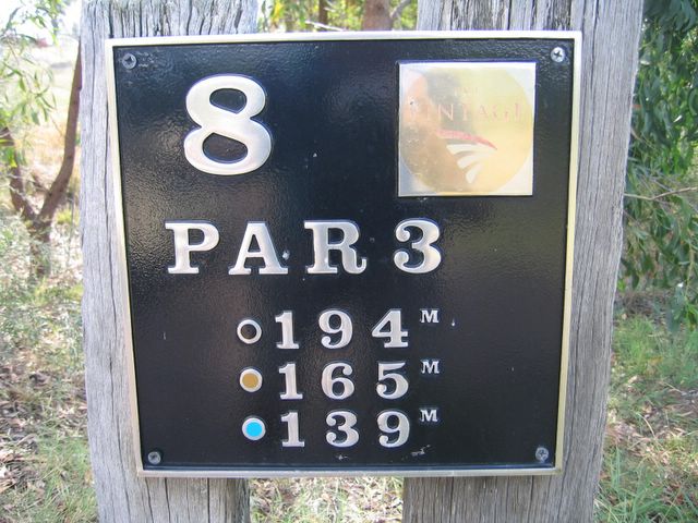 The Vintage Golf Course - Rothbury: Hole 8 - Par 3, 194 meters