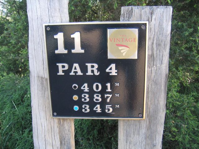 The Vintage Golf Course - Rothbury: Hole 11 - Par 4, 401 meters
