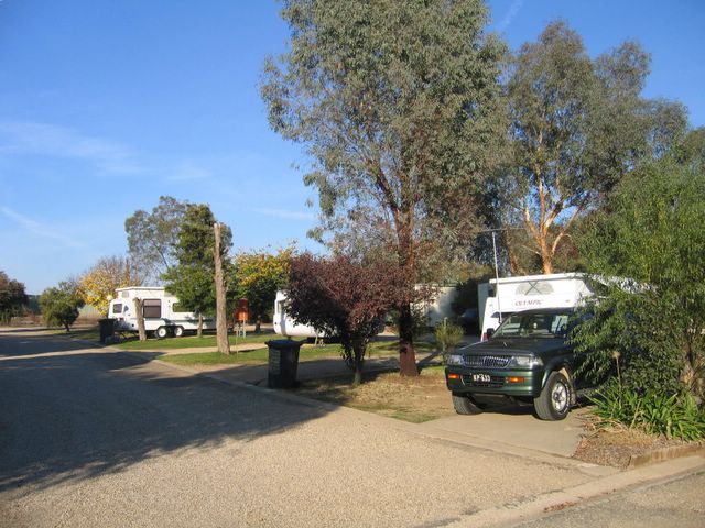 Horseshoe Motor Village Caravan Park - Wagga Wagga: Drive through powered sites for caravans