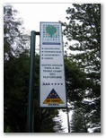 Figtree Holiday Village - Warrnambool: Figtree Holiday Village welcome sign