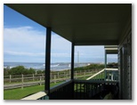 Bulli Beach Tourist Park - Bulli: Ocean views from the verandah of the cottage