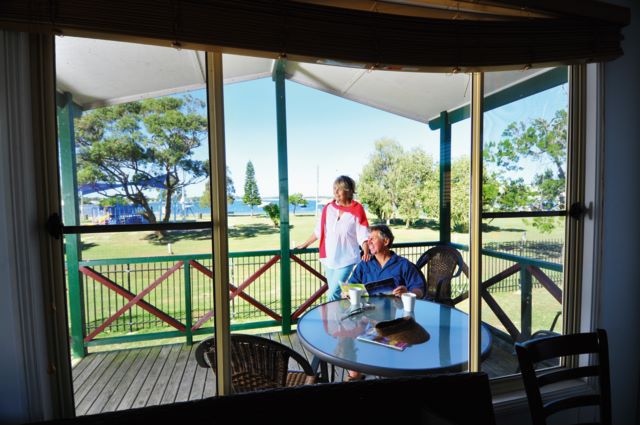 Calypso Holiday Park - Yamba: View from cottage