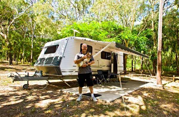 Captain Cook Holiday Village - Seventeen Seventy: Powered sites for caravans 