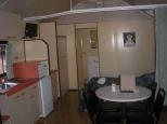 Captain Cook Holiday Village - Seventeen Seventy: Kitchen and Dining Room in Standard Cabin