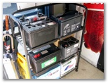 ABCO Caravan Sales Repairs Services - Coffs Harbour: Batteries of many different sizes.