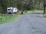 Bummaroo Ford - Abercrombie River National Park: campsite looking toward the ford