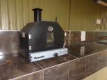 Brownhill Creek Tourist Park - Mitcham: Pizza oven in BBQ hut