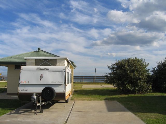 Historic photos of BIG4 Adelaide Shores Caravan Resort - West Beach SA 2006: Ensuite powered site for caravans with water views