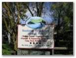 Breakaway Twin Rivers Caravan Park - Alexandra: Breakaway Twin Rivers Caravan Park welcome sign