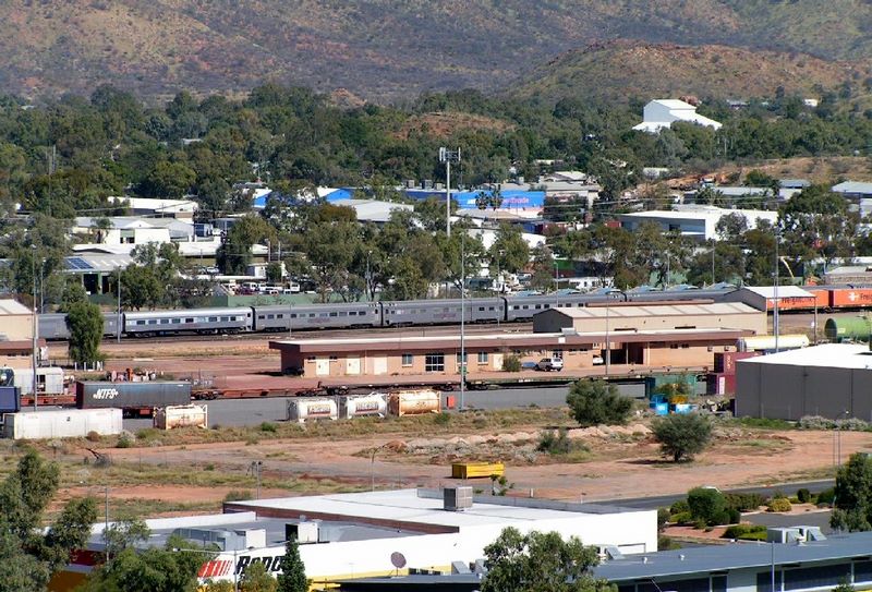 Alice Springs Northern Territory - Alice Springs: The Ghan at Alice Springs