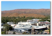 Alice Springs Northern Territory - Alice Springs: Alice Springs Central Business District to East Macs.