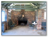 Apollo Bay Recreation Reserve - Apollo Bay: Camp kitchen with warm open fire