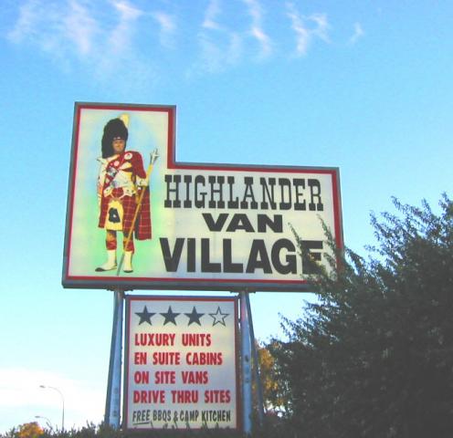 Highlander Van Village - Armidale: Main Entrance