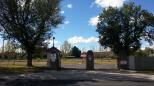 Armidale Showground - Armidale: Showground Entrance.  It is fairly narrow so drive in with due care.