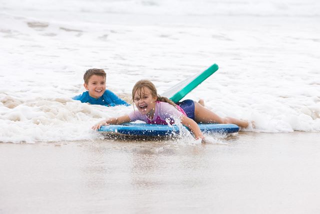 NRMA Darlington Beach Holiday Park - Arrawarra: Safe surfing beach