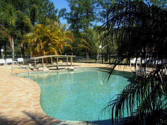 The Lorikeet Tourist Park - Arrawarra: Swimming pool.