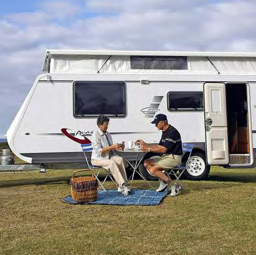 A'van Campers, Caravans, Motorhomes - Penrith: The AÃ¢Â€Â™van pop-top is designed to be lightweight, reliable and easily towed with a family sedan.