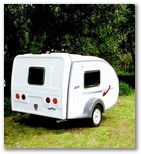 A'van Campers, Caravans, Motorhomes - Penrith: The A'vanWeekender has given a new style to camping for
The Weekender is perfect for a quick getaway. Fully insulated with a large 190cm x 130cm bed.