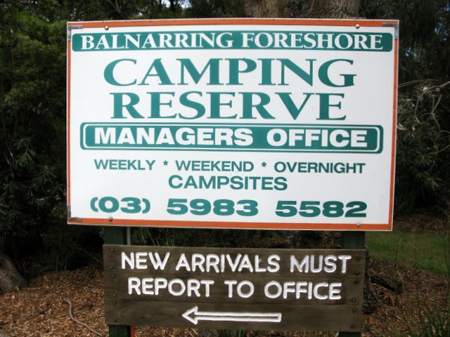 Balnarring Beach Foreshore Reserves - Balnarring: Balnarring Foreshore Camping Reserve