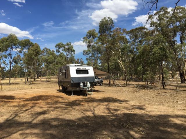 Wishbone Therapy Farm - Barkly: Plenty of space for camping