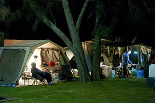 Pleasurelea Tourist Resort & Caravan Park - Batemans Bay: Area for tents and camping with power available